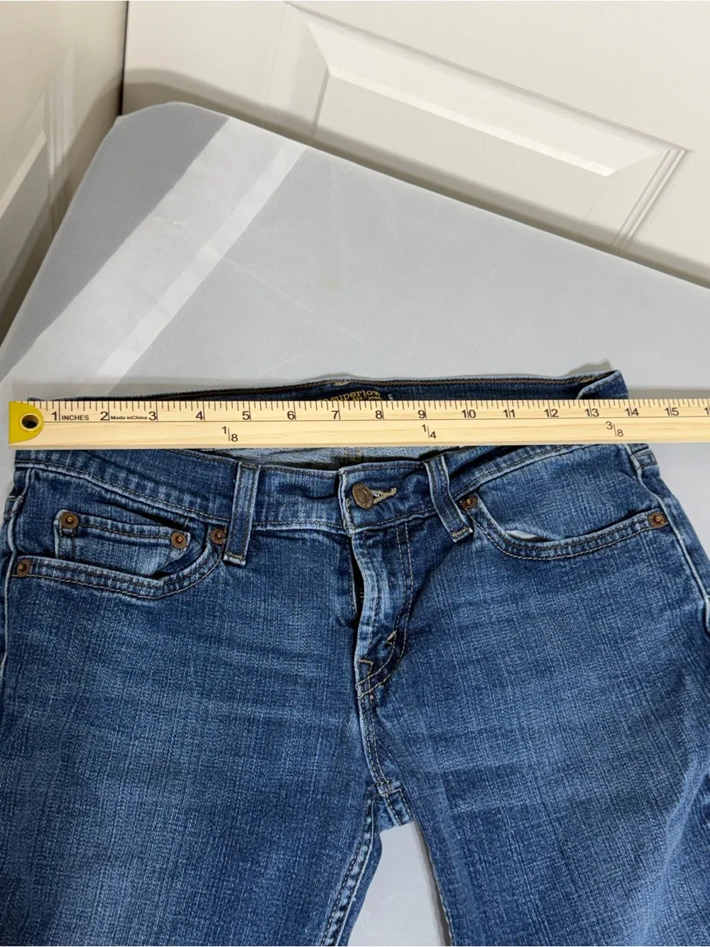 Levi's Women's Too Super-low Y2K  Bootcut Jeans